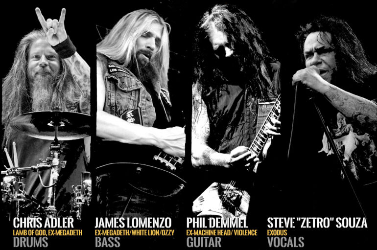 Участники Exodus, Megadeth и Black Label Society выступят 19 октября в суперпроекте HAIL!